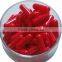 GMP Certified Transperent Empty Colored Capsules