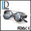 Fashion Dark Lens Sunglasses Double Bridge Acetate Grey Sunglasses