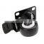 Swivel Caster Wheels Rubber Base with Brake Pack