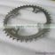 Factory Price Titanium bicycle crankset cheap ti 53T chainring for electric & e-bike used best titanium chainring maker in china