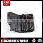 Eya 4-piece small cosmetic brush set with cool black case
