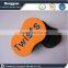 Custom logo PVC bag case packed 8 sharp hair twist sponge hair sponge for sale