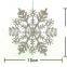 15051809 hanging cheap christmas plastic glitter snowflake