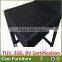 modern outdoor wicker synthetic rattan bar stool high chair