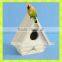 High Quality Bird House,solid and Durable Colorful Wood Craft Bird Cage