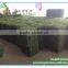 Indoor artificial plastic boxwood hedge for decoration