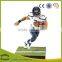 OEM cartoon football figure, Custom plastic football player figure,3d plastic custom football player action figure