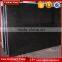 Natural black galaxy granite bullnose countertop