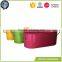 Hanging galvanized corona paint bucket