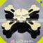Wholesale stress reducer gold skull four sides lightweight aluminum alloy hand spinner fidget EDC focus toy W01A287