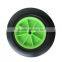 qingdao wantai 5 inch pneumatic wheel rims wheel solid pu wheelbarrow wheels