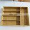 Wholesale Kitchenware Bamboo Knife Storage Holder Customized