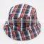 various of high quality europestyle checked bucket hat