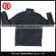 Manufacture hot sell black washed pu leather jacket for men