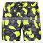 2017MGOO Fitness Camo Swim Trunks 100% Polyester Custom Pattern Printing Skinny Swim Shorts With Mesh Brief Inside