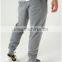 Mens Grey Tapered Gym Jogger Pants Polyester Cotton Fleece Black Fitness Sweatpants Navy Blue Fitted Joggers