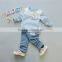 AS-418B japanese high quality children baby clothing china kids set casual baby clothes