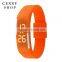 2016 Fashionable Cheap Waterproof Rubber Digital Silicone Led Watch For Sports