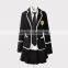 Juqian 2016 custom high class bulk school suits colours beautiful korean high school uniforms wholesale