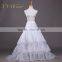 lovely lace fabric puffy petticoat flower girl dress for wedding