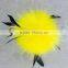 All colors real raccoon fur ball/ fur pom poms