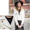 2017Hot sales Promotion cool pu jackets for women Leather short coat