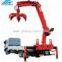 truck mounted crane--knuckle boom type with multi-peel grab