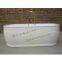 enamel free standing cast iron bathtub