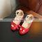 B22684A Korea fashion girls beaded Diamond bowknot Princess Shoes