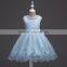 Most beautiful children girls model dresses deisgn knee length dress with necklace