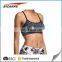 Oem Custom Nylon Spandex Dry Fit Gym Wear Sexy Sports Yoga Bra For Women