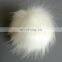 Big faux fox fur pompom fake fur ball accessory handmade wholesale