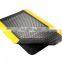 Quality comfortable antifatigue floor mat with yellow margin for workers