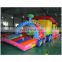 2016 Aier PCV tarpaulin train shape inflatable obstacle course for sale