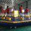2016 Customized challenge inflatable meltdown game with rotative machine/Inflatable rotation games for adult/inflatable game