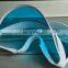 Discount promotion pvc plastic sun visor hat cap made by blue pvc