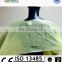 Disposable elastic wrist PE coated PP isolation gown