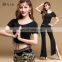 T-5115 Modal summer short sleeve practice belly dance costume