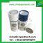 Custom Rigid Cylindrical Coated Paper Top and Bottom Lid Box Round Tea Packaging Gift