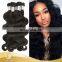 Top Quality Jet-Black Remy Virgin 10"-32" Body Wave Peruvian Hair