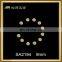 Handbag hardware flat round rivet bottom