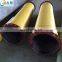 Large Diameter Rubber Dredge suction hose with dead end movable and stainless steel flange