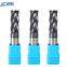 3 / 4 FLUTE SOLID CARBIDE Fresa per sgrossatura COARSE PITCH PROGRESSIVE UNEQUAL INDEX ROUGHING SINGLE END MILLS