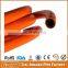 9x15mm Orange Flexible PVC LPG Gas Plastic Fuel Hose Pipe For Liquid Propane Gas Connector hose