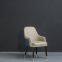 Luxury upholstered wood structure leather dining chair for hotel