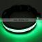Factory Direct Android USB Charging LED Single Side Luminous Dog Collar