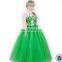 Kids Flower Dress puffy long flower girl dress sweet baby fluffy party tutu dress for