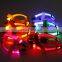 Nylon Safety Pet Dog Belt Harness Glow LED Flash Flashing Light Up Leash LED Light Dog Safety Harness