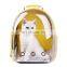 HQP-WC034 HongQiang 3D Outdoor Breathable Transparent Portable Pet Space Capsule Cat Dog Carrier Backpack