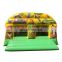 Jungle Animal Bounce House Inflatable Childrens Jumping Bouncy Castle With Roof